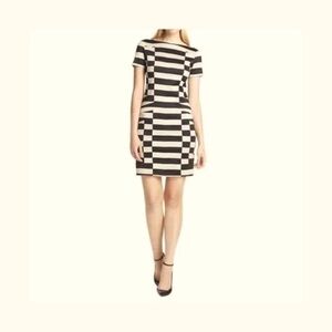 Diane Von Furstenberg DVF Kathleen Striped Sheath Dress - Sz Small